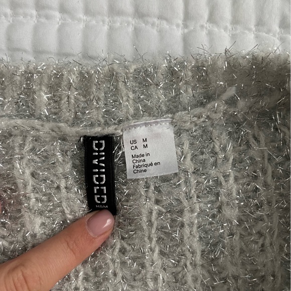 H&M thick cropped sweater size M - Picture 4 of 5